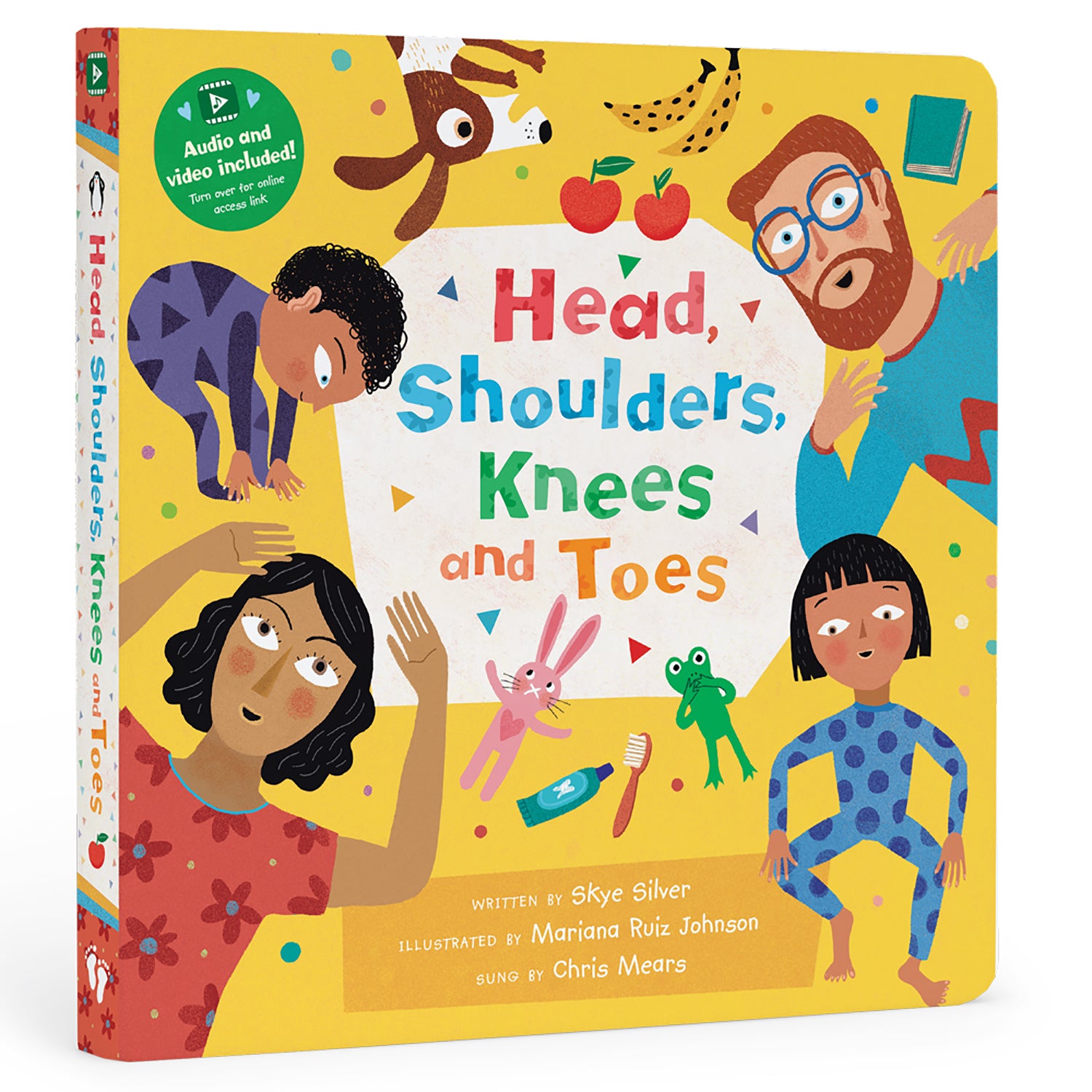Barefoot Books PreK 4-Piece Singalong Board Book Set for Toddlers | Early Childhood Education & Bedtime Reading