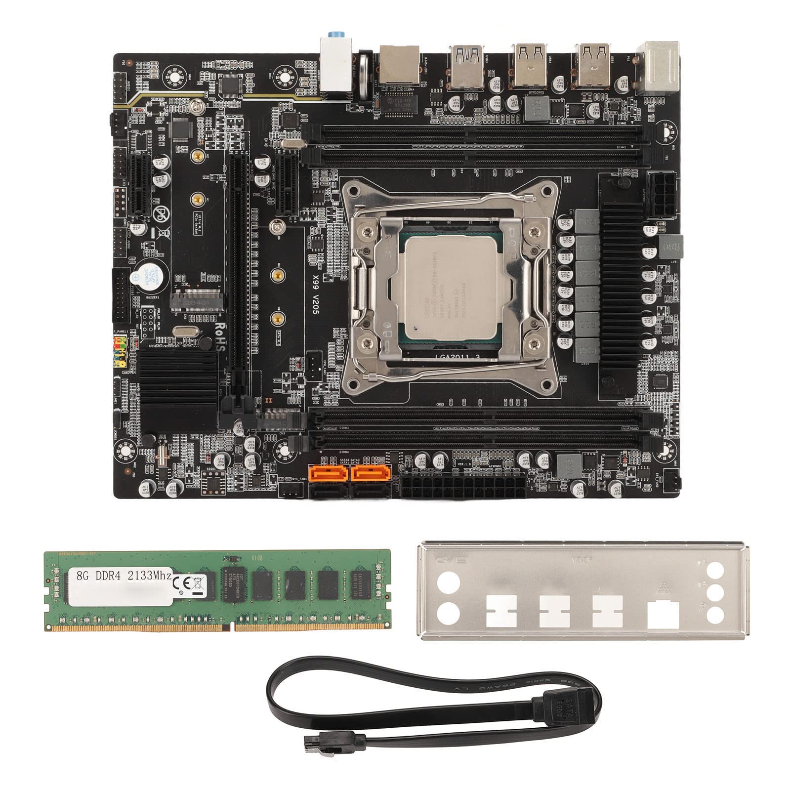 High-Performance PC Motherboard with 8GB DDR4 RAM | Fast & Stable Desktop Computer Motherboard for Gaming, Workstations & Home Office Use