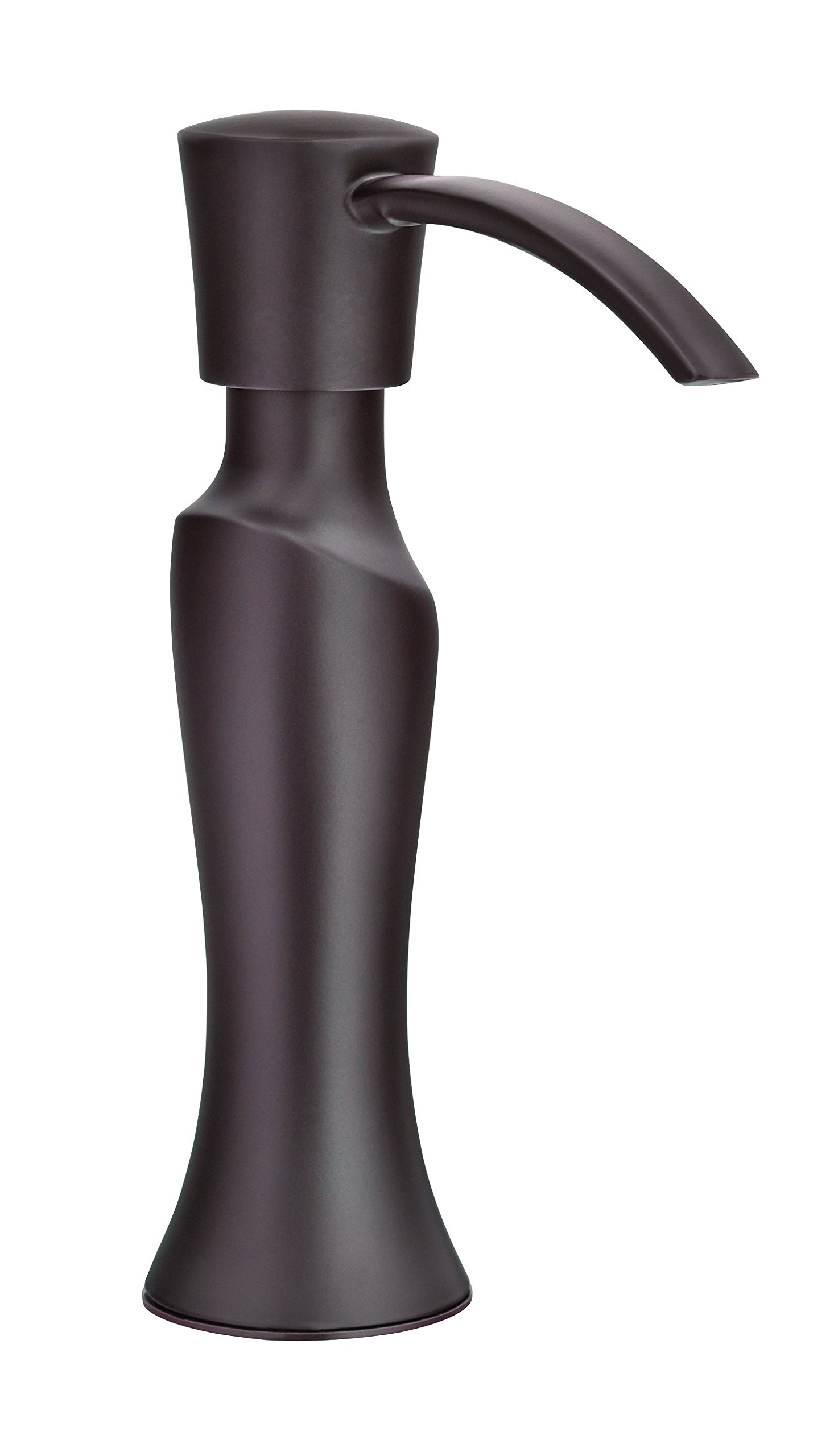 Pfister KSD-IHBB Kai Matte Black Soap Dispenser - Modern Touchless Bathroom & Kitchen Sink Accessory for Home & Office