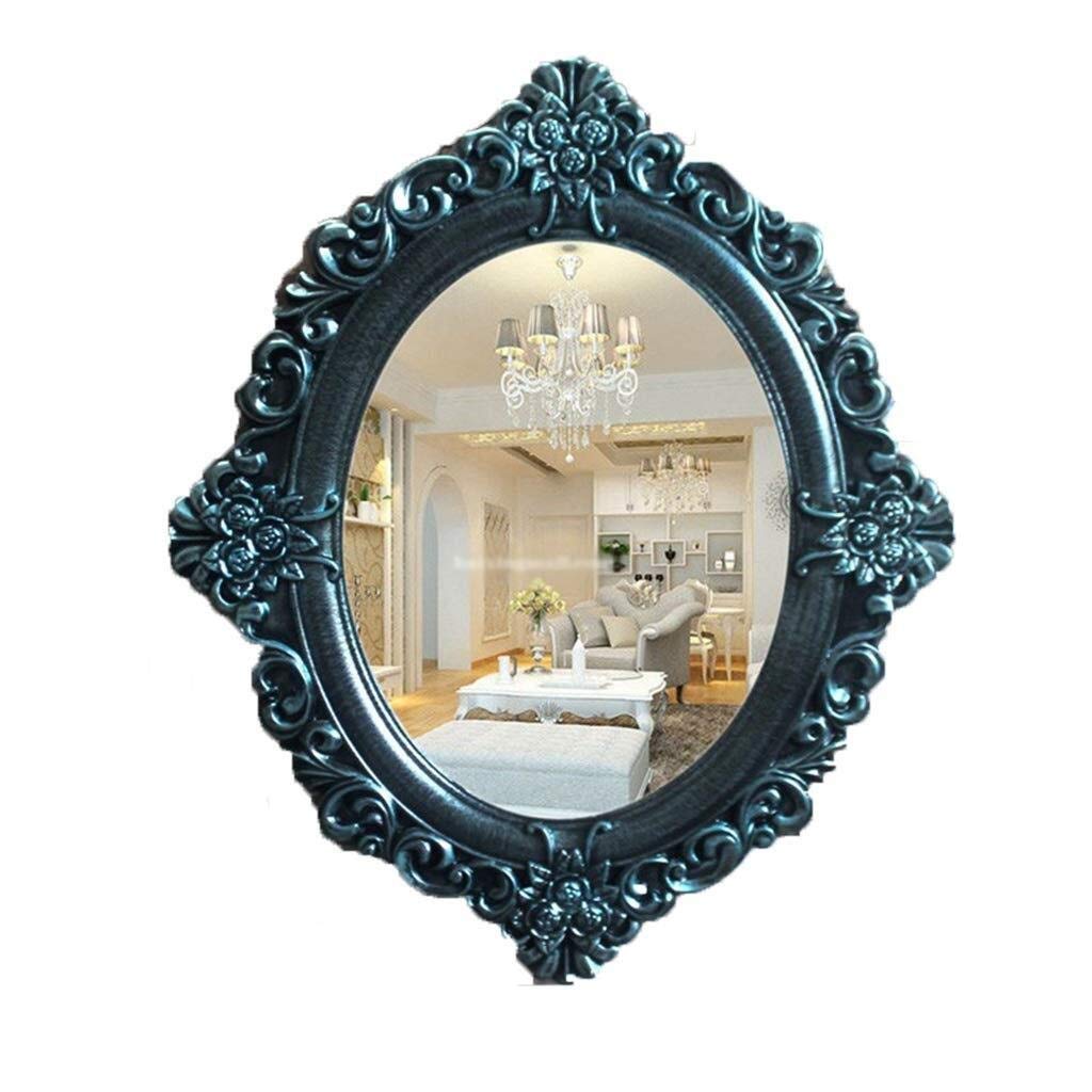 LED Makeup Mirror with Lights - Wall Mounted Vanity Mirror for Bathroom, Bedroom, Dressing Room & Salon Decor | Modern European Style Decorative Mirror (Color B) | Perfect for Makeup Application, Grooming & Home Decor