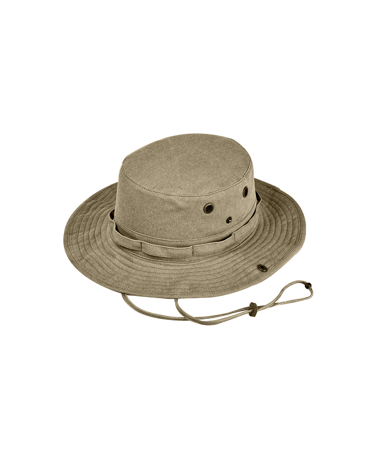 Authentic Pigment AP1923 Pigment Dyed Boonie Hat - Lightweight Outdoor Sun Protection for Hiking, Fishing & Military Use