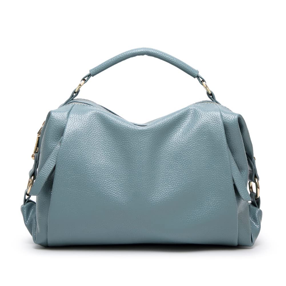 Yohora Women's PU Leather Top Handle Shoulder Crossbody Bag - Adjustable Strap Satchel Purse Wallet for Work, Travel & Everyday Use