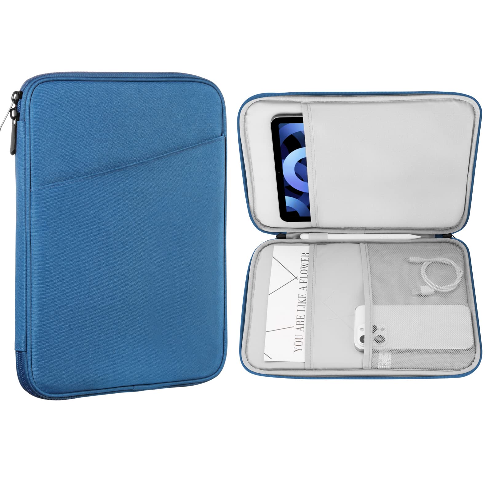 MoKo 9-11 Inch Tablet Sleeve Case for iPad Air/Pro 11 (2024), iPad Air 5/4 (10.9