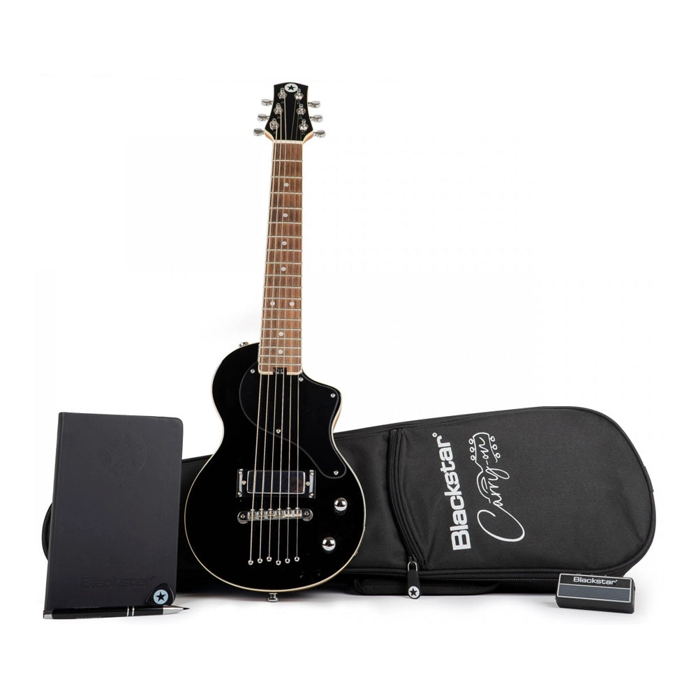 Blackstar Carry On Guitar Standard Pack - Lightweight Travel Guitar with Gig Bag - Perfect for Travel, Practice & Live Performances