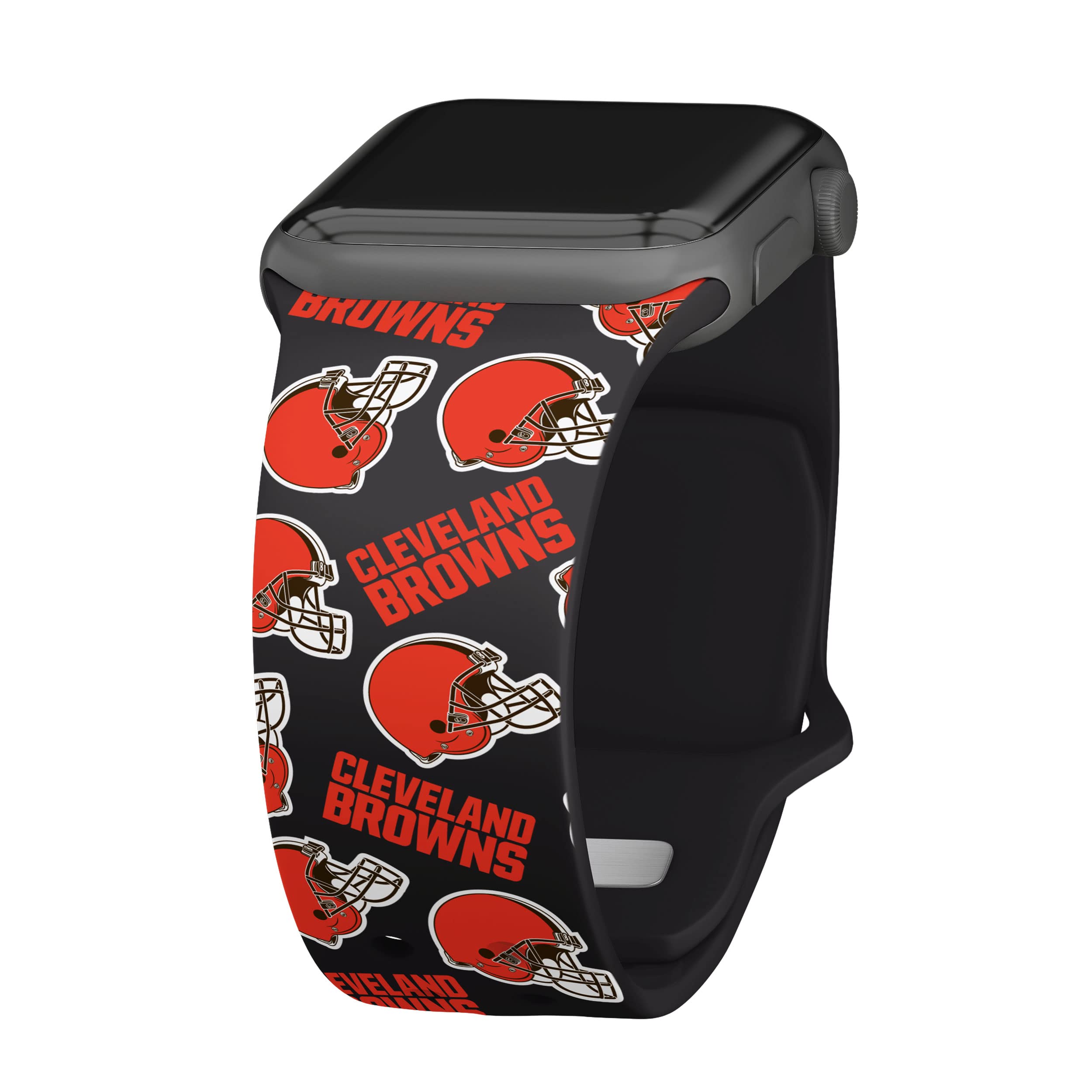 Cleveland Browns Apple Watch Band - HD Game Time Sports Strap for Apple Watch Series 1-9 & Ultra - Perfect for Football Fans & Game Day Accessories