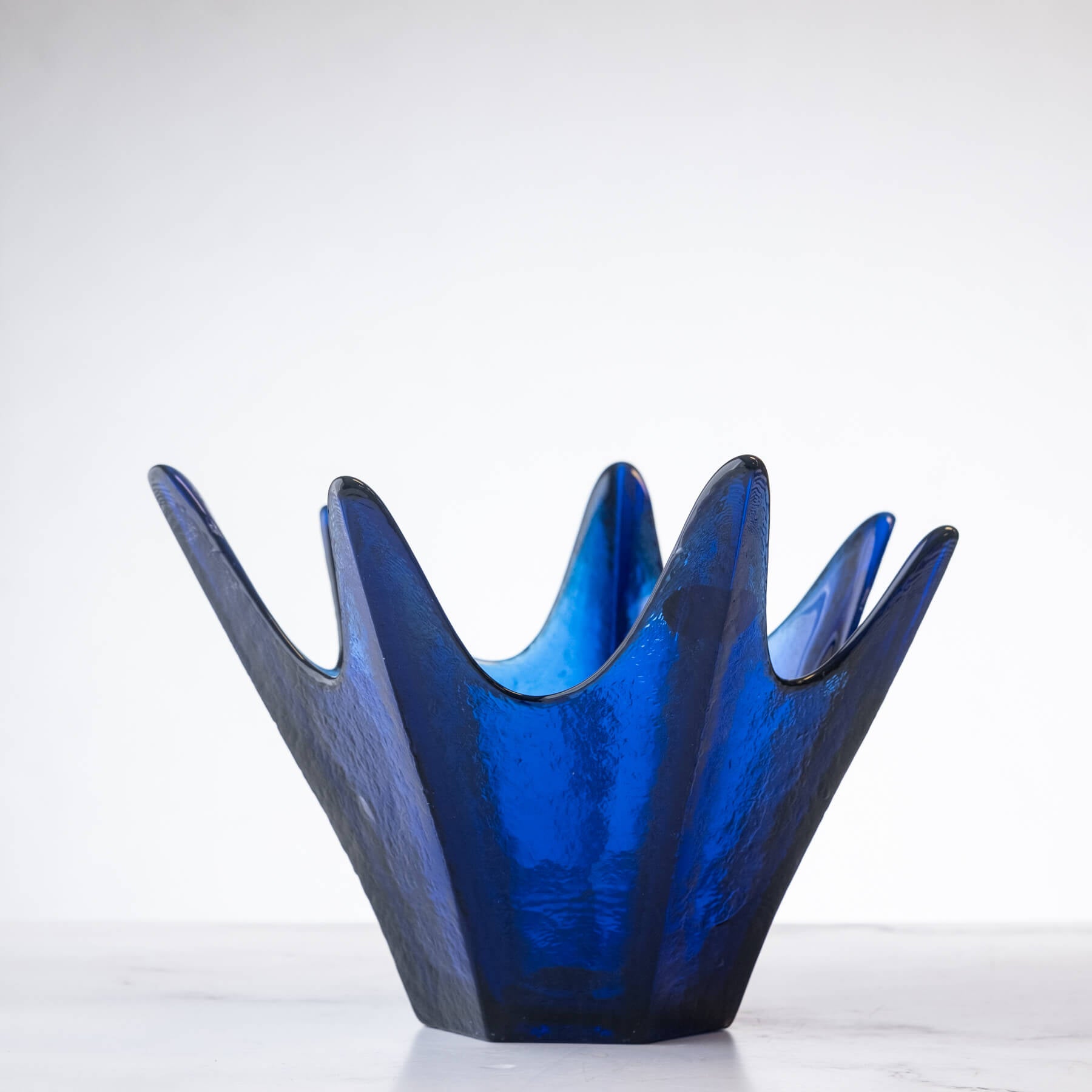 6141 Star Bowl Cobalt - Elegant Cobalt Blue Serving Bowl for Salads, Pasta & Desserts | Perfect for Dinner Parties & Home Decor