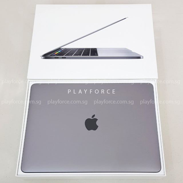 Apple MacBook Pro 13-inch 2017 Model with Touch Bar & Touch ID - 256GB SSD Storage, Space Gray (Renewed) - Perfect for Business Professionals, Students & Creative Work