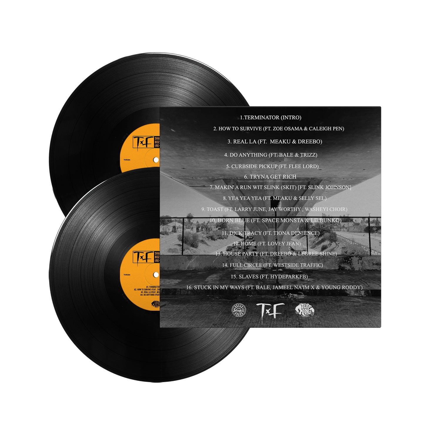 Skanless Summer: 80z Babyz (Re Rock Edition) 2xLP Vinyl Record - Perfect for Hip-Hop Collectors & Summer Music Playlists