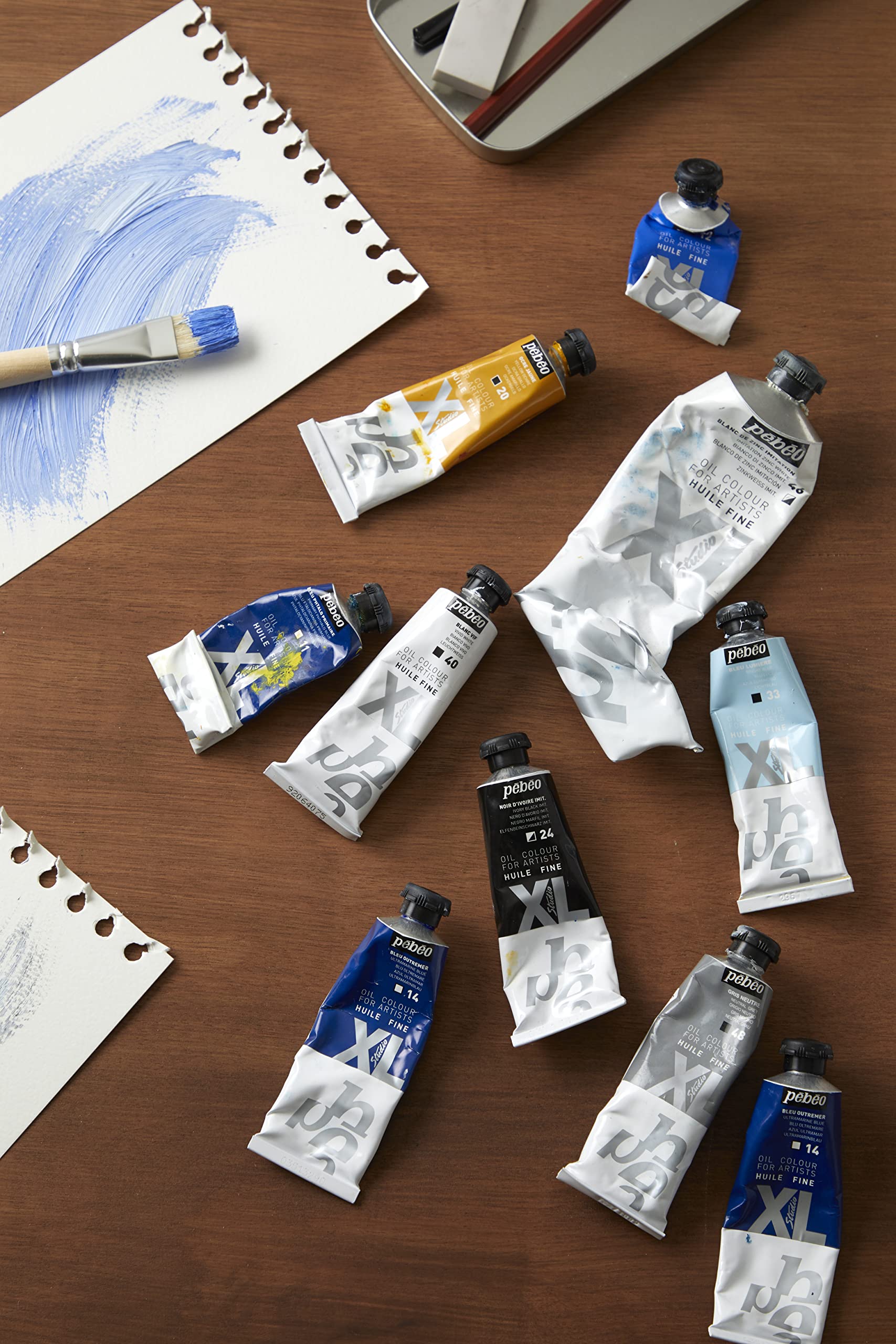 Pebeo High-Quality Oil Paint Set for Artists - Perfect for Canvas Painting, Portraits & Fine Art Creations