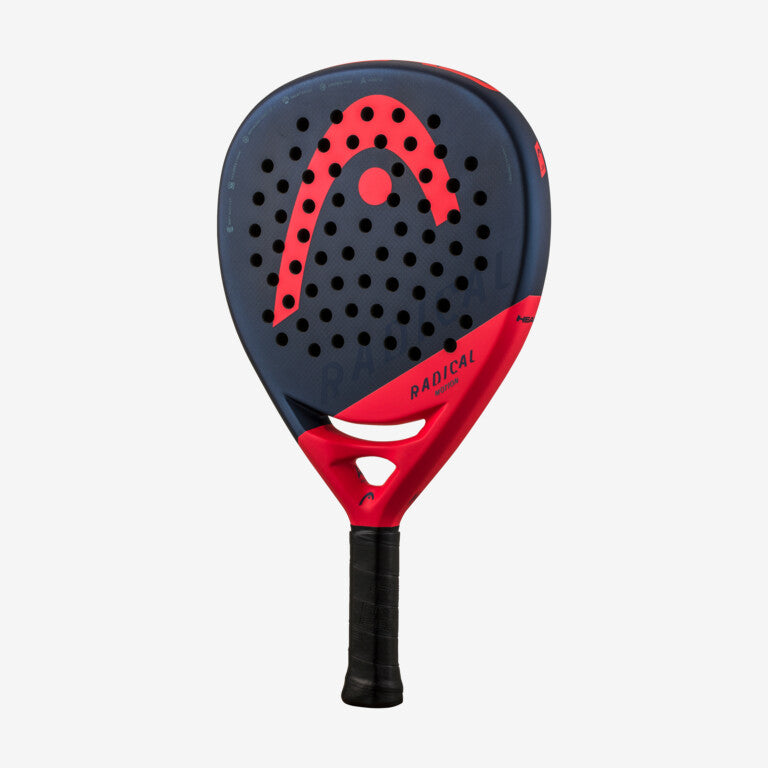 Head Radical Motion Padel Racquet - Lightweight Carbon Fiber Paddle for Advanced Players | Perfect for Competitive Matches & Training Sessions