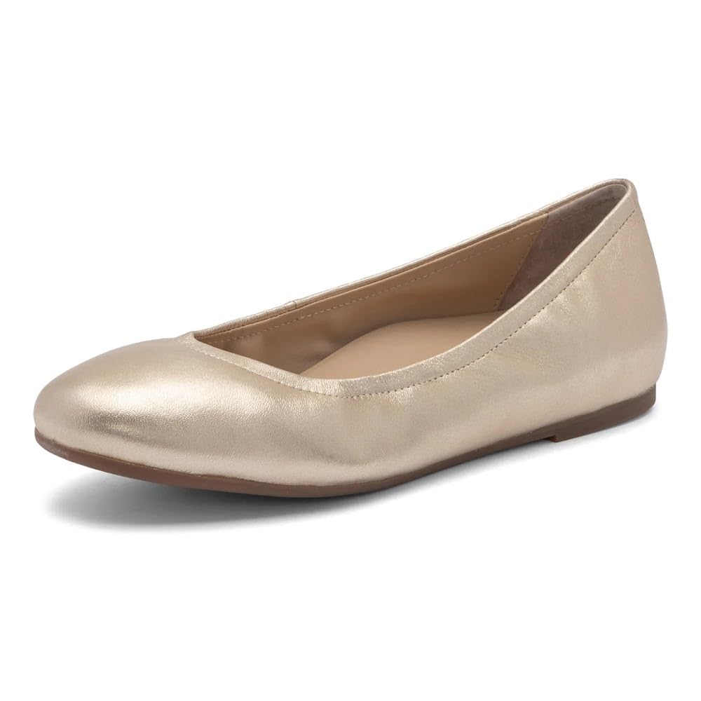 ABEO Promenade Women's Ballet Flats with Metatarsal Support | Comfortable Walking Shoes for Ball of Foot Pain Relief | Built-in Cushion Pads for All-Day Wear | Perfect for Work, Travel & Casual Outfits