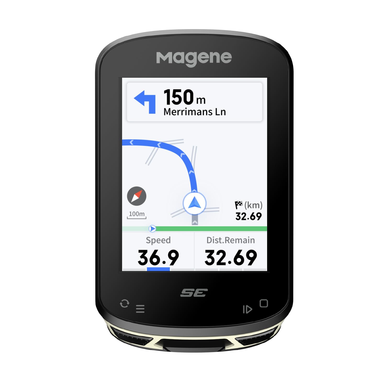 Magene C506SE Wireless GPS Bike Computer - 2.4