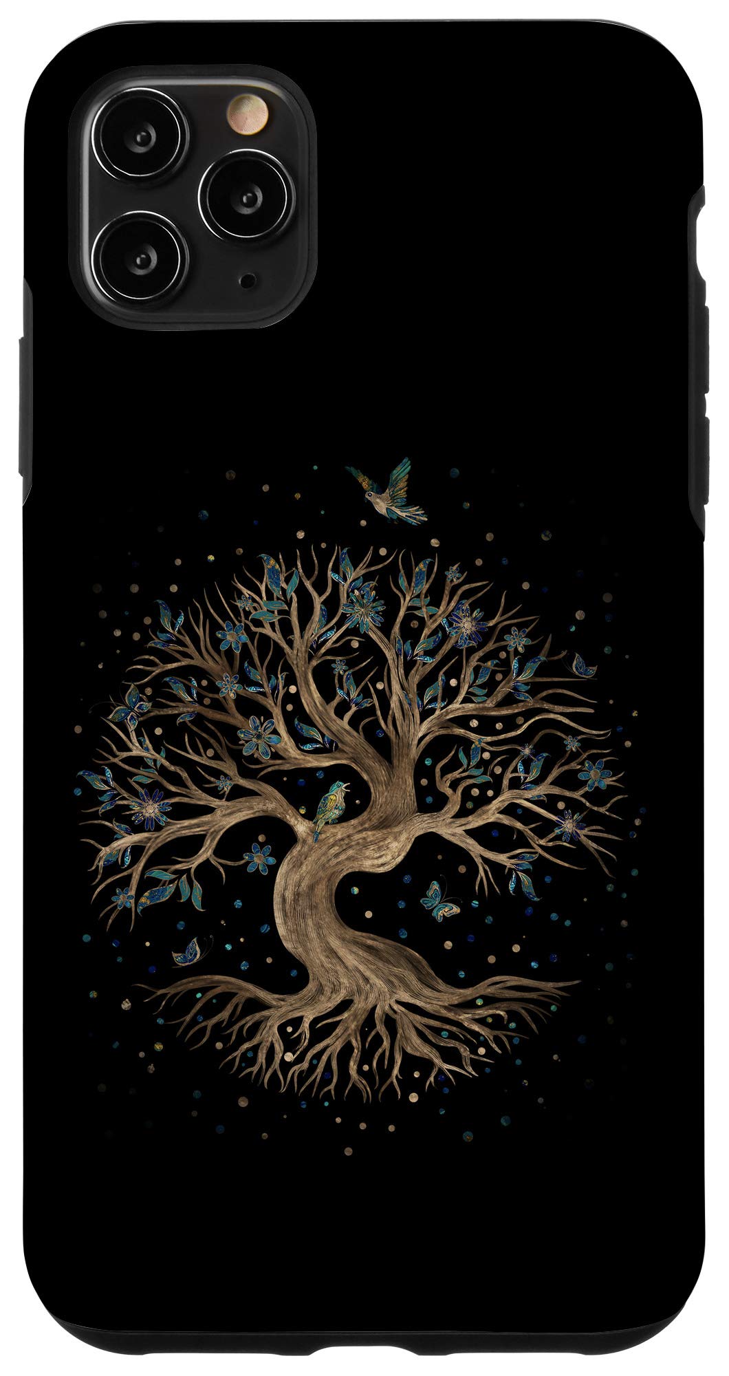 iPhone 11 Pro Max Case - Yggdrasil Tree of Life Design Protective Cover | Perfect for Outdoor Adventures, Travel & Daily Use