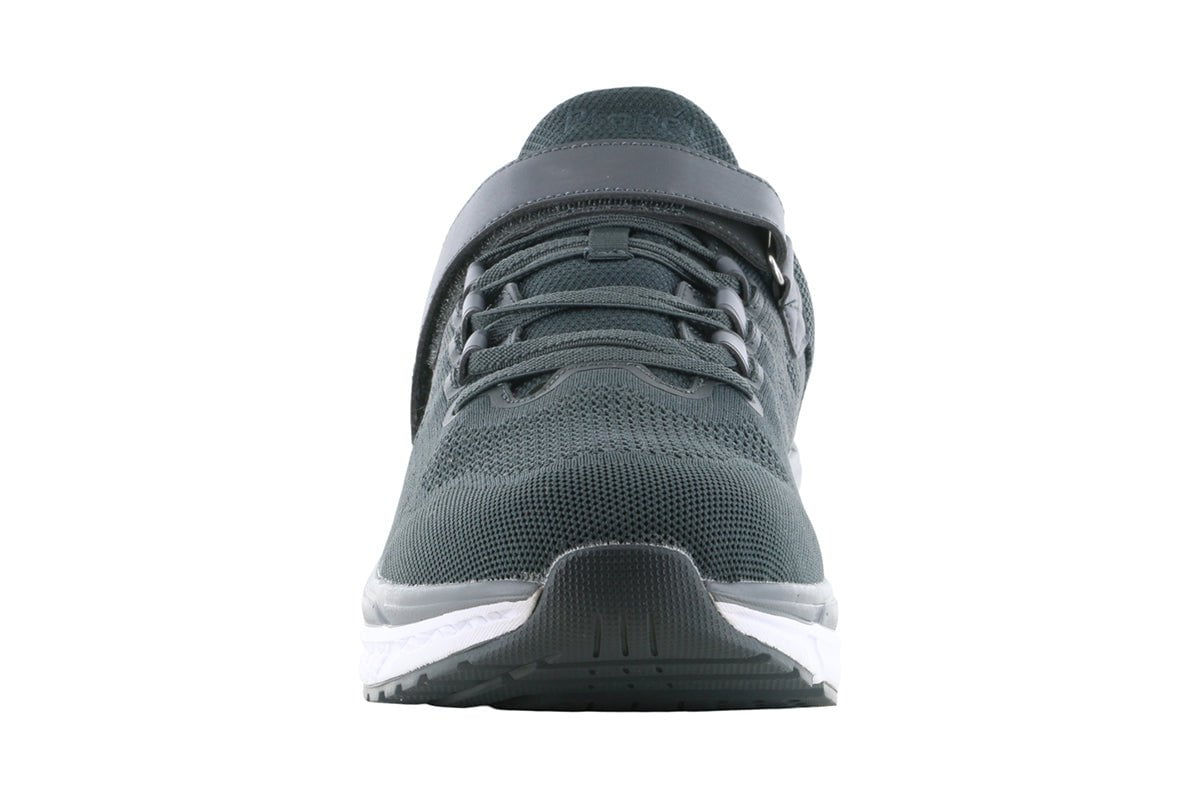 Propet Ultra 267 FX Grey Athletic Shoes with Velcro Closure - Comfortable Walking & Running Sneakers for Men & Women - Perfect for Gym, Workout, and Daily Wear