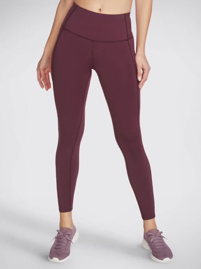 Skechers GOWALK High Waisted Women's Leggings - Comfortable Yoga Pants for Walking, Running & Workout - Perfect for Gym, Travel & Everyday Wear
