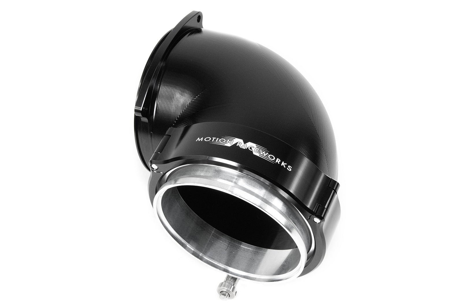High Flow 90° Tight Radius 4 Quick Seal Attachment for ICON 92mm - Perfect for Hydraulic Systems, Construction Equipment, and Industrial Machinery