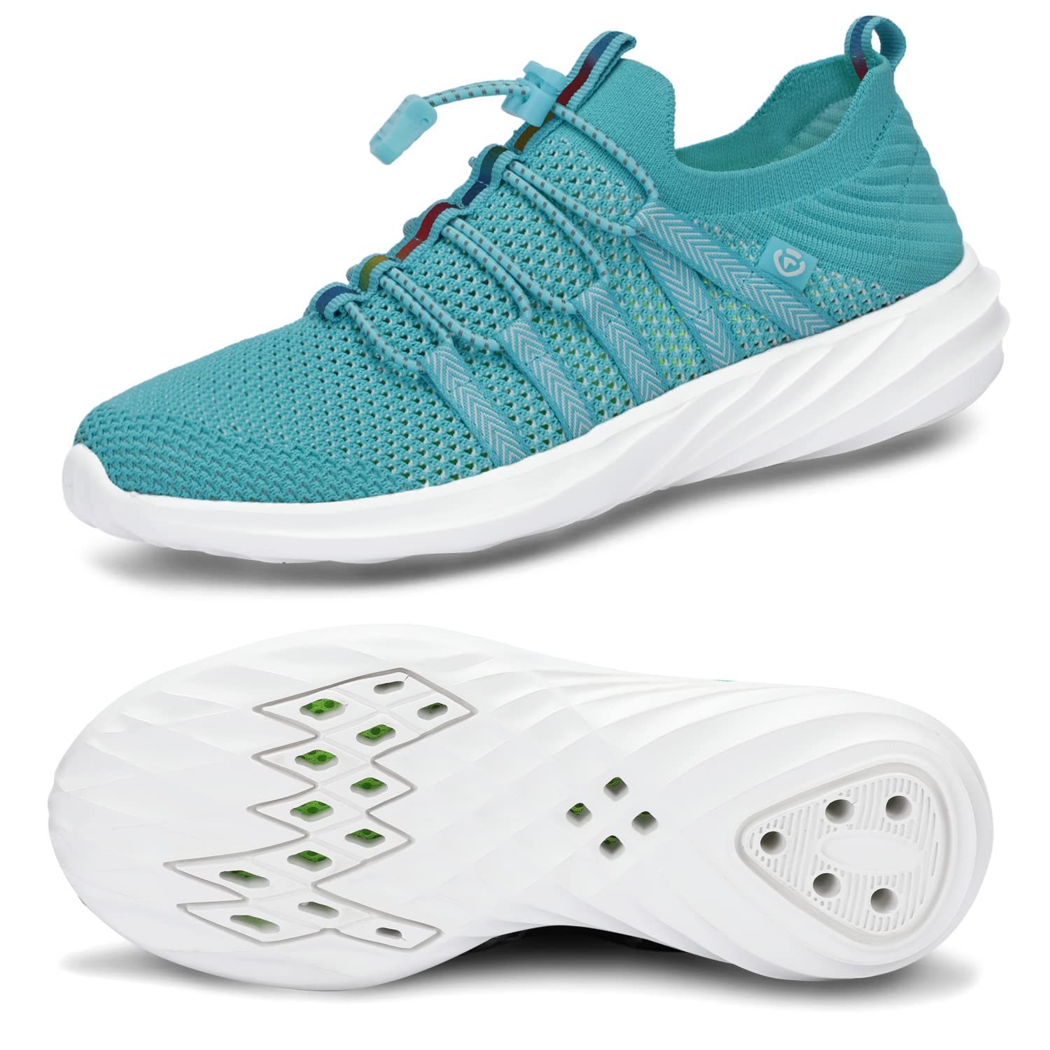 VIFUUR Water Shoes for Men & Women - Barefoot Aqua Sports Shoes for Beach, Surf, Walking, Kayaking, Boating & Pool | Lightweight Quick-Dry Swim Shoes for Water Activities & Outdoor Adventures