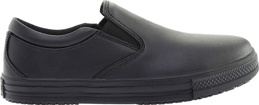 Men's Slip On Casual Shoes - Comfortable Lightweight Sneakers for Walking, Travel & Everyday Wear - Black