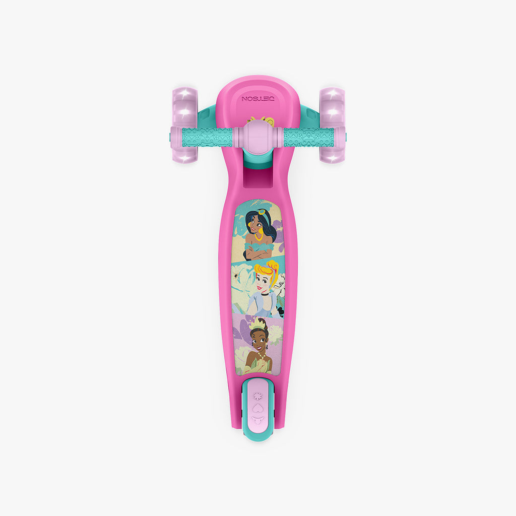 3 Wheel LED Light Up Kick Scooter for Kids - Disney & Marvel Favorite Characters Edition - Fun Outdoor & Commuting Scooter for Boys & Girls