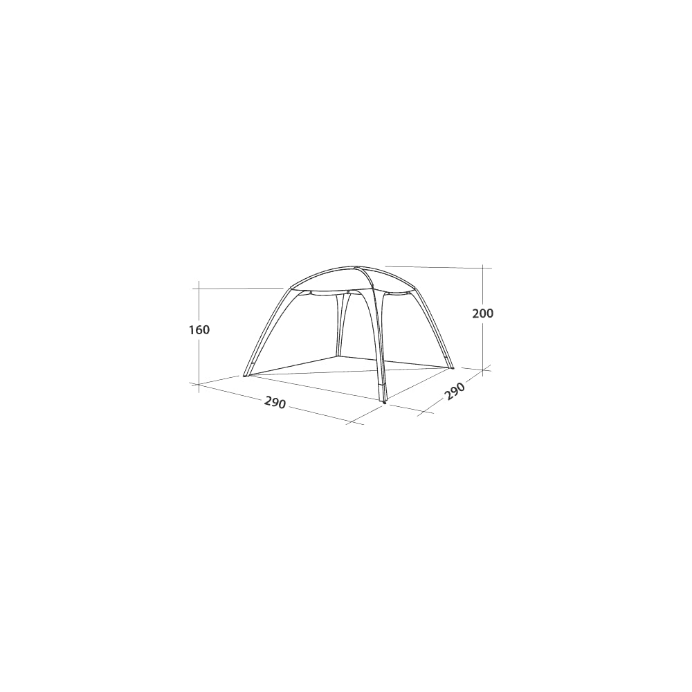Easy Camp Day Lounge Tent - Lightweight Portable Outdoor Shelter for Camping, Beach & Picnics | Perfect for Relaxing in Nature