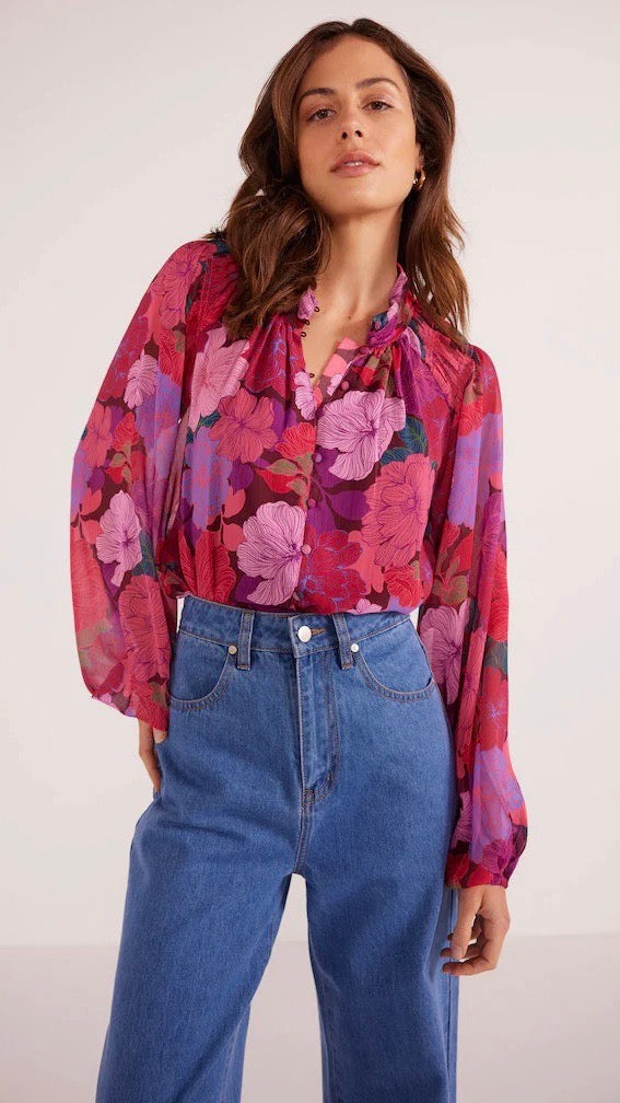Lexie Women's Long Sleeve Blouse - Elegant Button Down Shirt for Office, Casual & Business Wear | Perfect for Work, Date Night & Professional Outfits