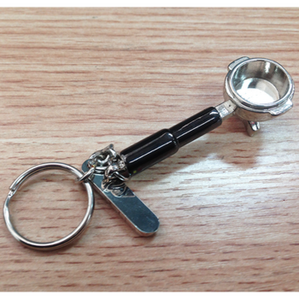 Premium Car Keychain with Filter Holder - Durable & Stylish Keyring for Coffee Lovers | Perfect for Baristas, Camping & Daily Commute