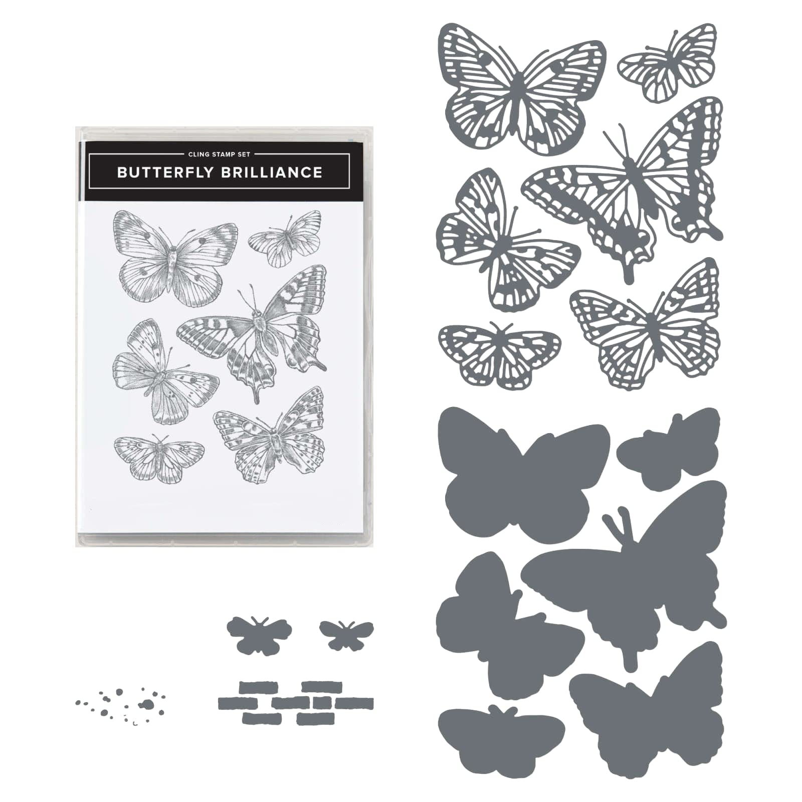 Floral Clear Stamps & Cutting Dies for Card Making - Christmas Halloween Silicone Stamps with Etching Knife Mold - DIY Scrapbooking, Photo Album & Handmade Decorations (5306) - Perfect for Holiday Greetings, Invitations & Craft Projects