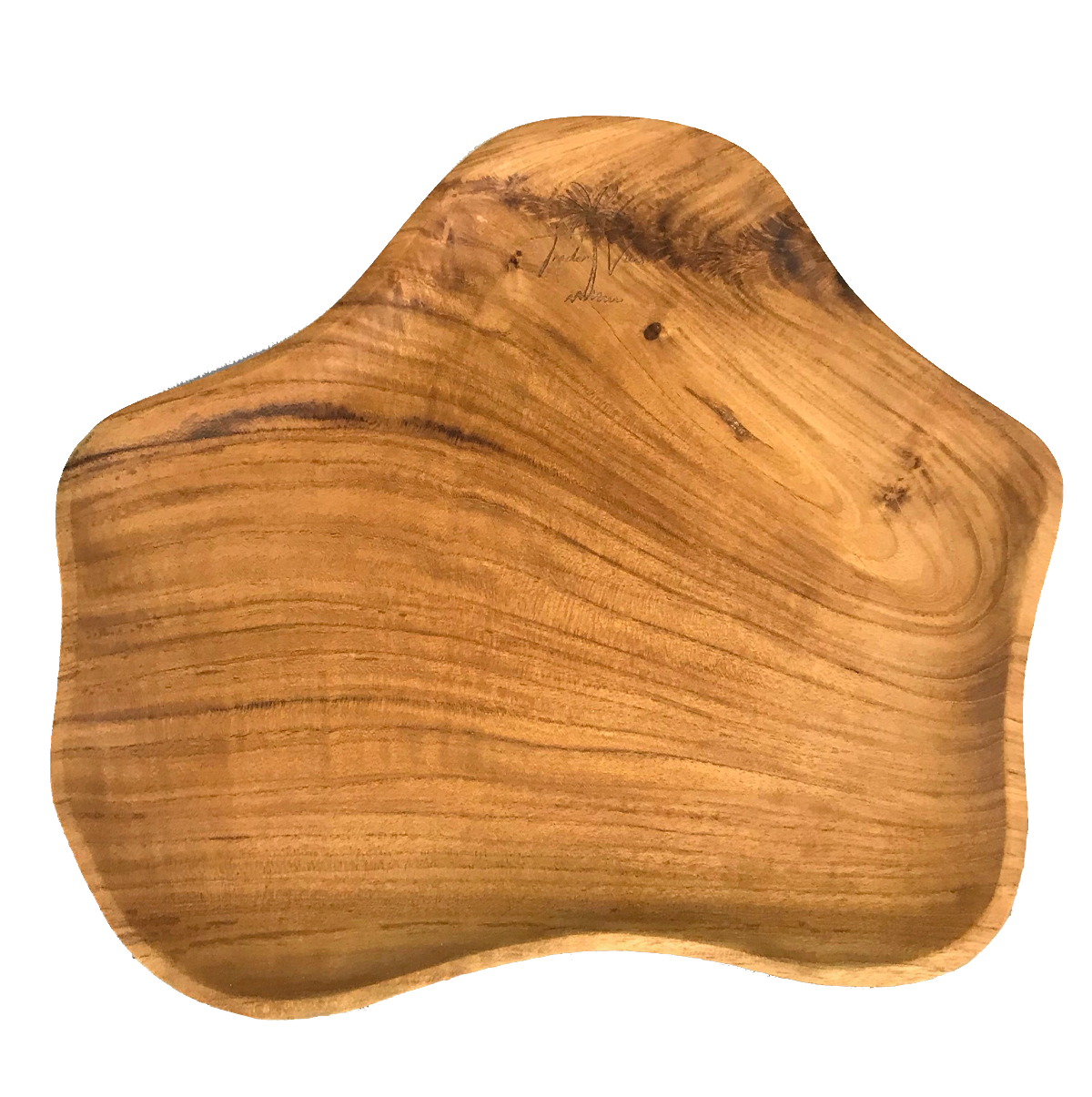 Premium Teak Wood Serving Platter - Elegant & Durable for Charcuterie, Cheese, Appetizers - Perfect for Entertaining, Parties, and Home Decor