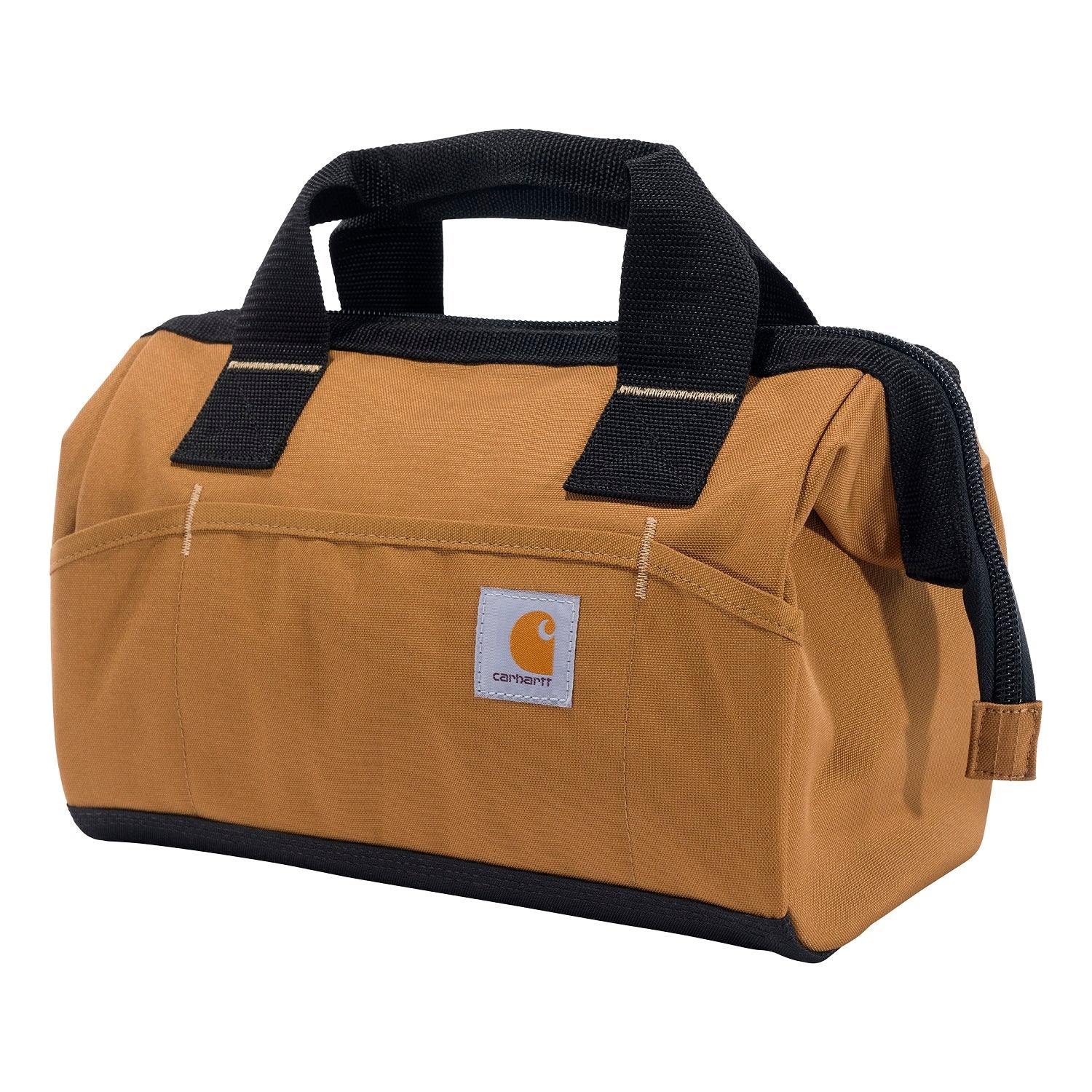 Carhartt 15 Pocket Midweight 13 Tool Bag - Durable Work Bag for Electricians, Plumbers & Contractors - Perfect for Job Sites & DIY Projects