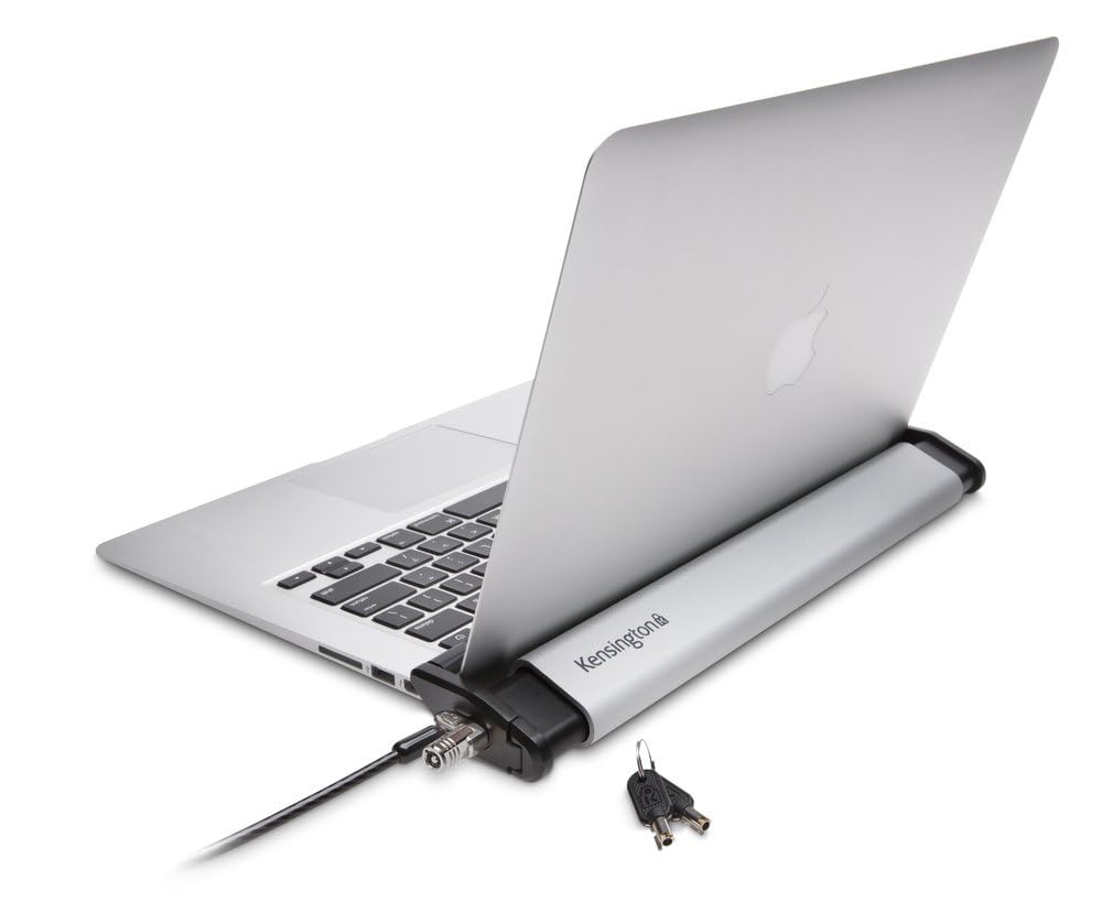 Kensington K64453WW Laptop Locking Station with Keyed Lock & 6ft Cable - Secure MacBook Air/Pro & Surface Laptops - Ideal for Office, School & Public Spaces