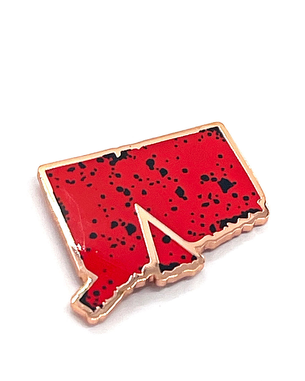 Connecticut Pizza State Pin - Vintage Style Enamel Lapel Pin - Perfect for Pizza Lovers, Collectors & Connecticut Pride - Great for Jackets, Hats, Bags & Gifts