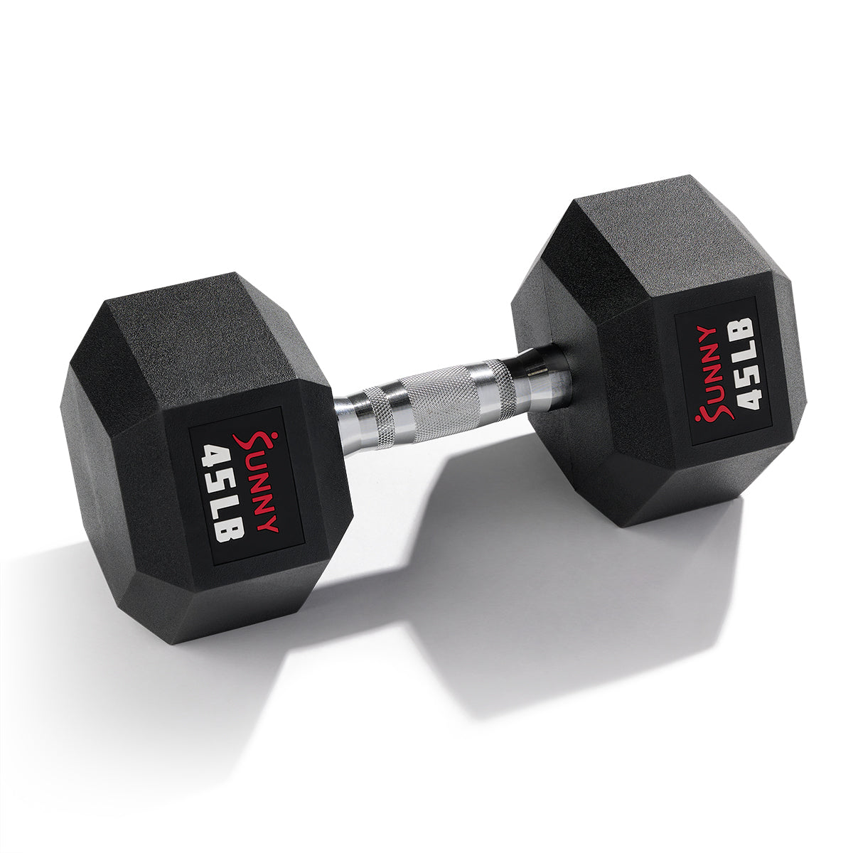 Premium Hex Dumbbells Set 5-50 lbs - Non-Slip Rubber Coating for Home Gym & Strength Training | Sunny Strength™ - Perfect for Weightlifting, CrossFit & Fitness Workouts