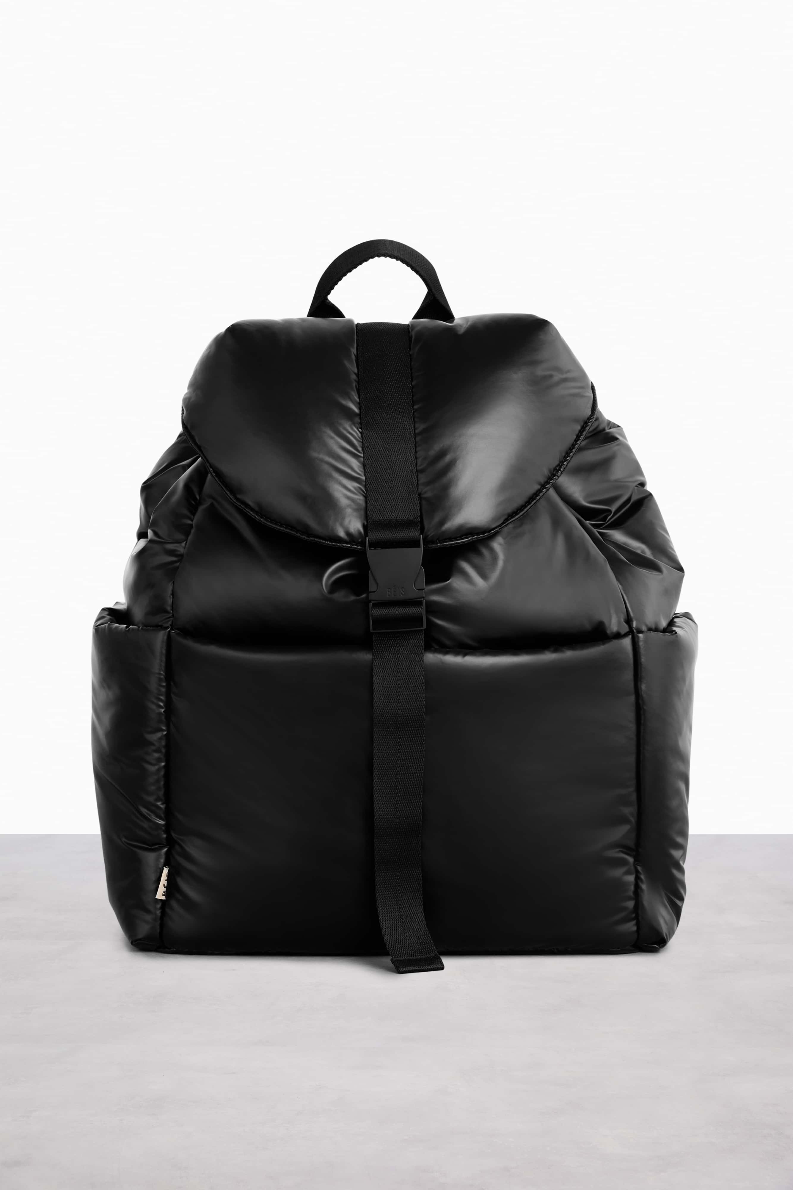 Durable Black Cargo Backpack for Men & Women - Waterproof Travel Hiking Backpack with Multiple Pockets - Perfect for Outdoor Adventures, Commuting & Daily Use