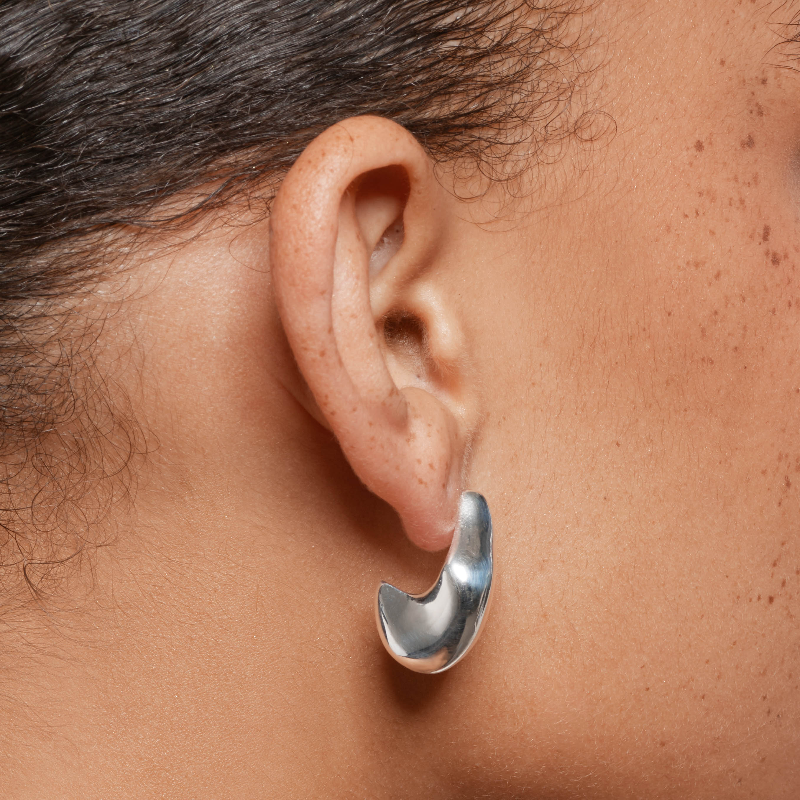 Organic Silver Drop Earrings for Women | Hypoallergenic & Lightweight | Perfect for Weddings, Parties & Everyday Wear