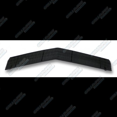 Chevy Camaro 1978-1981 Aluminum Black Billet Front Grille Insert - APS Compatible Replacement Upper Horizontal Grill (S18-H34868C) - Perfect for Classic Car Restoration & Custom Upgrades