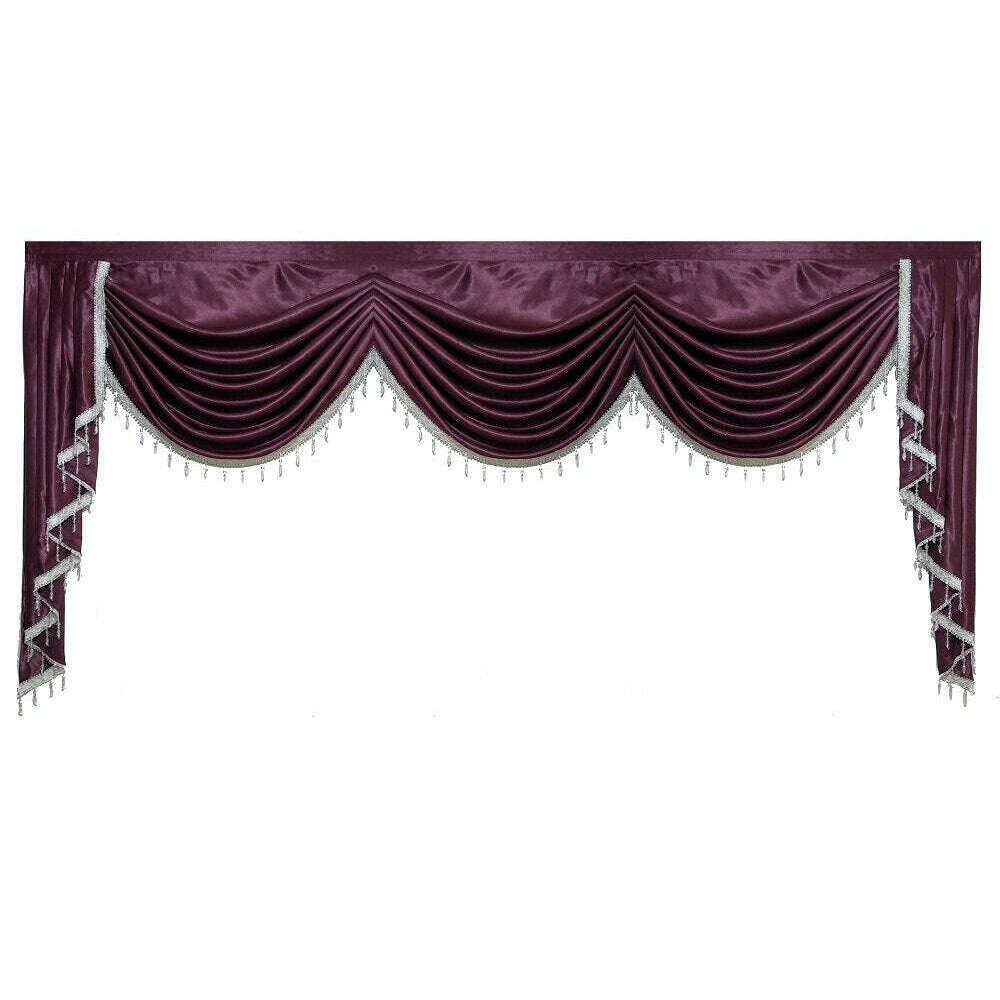 Luxury European Velvet Bed Skirt Valance - Purple Queen Size Bedding for Elegant Bedroom Decor | Perfect for Master Bedroom, Guest Room & Hotel Styling