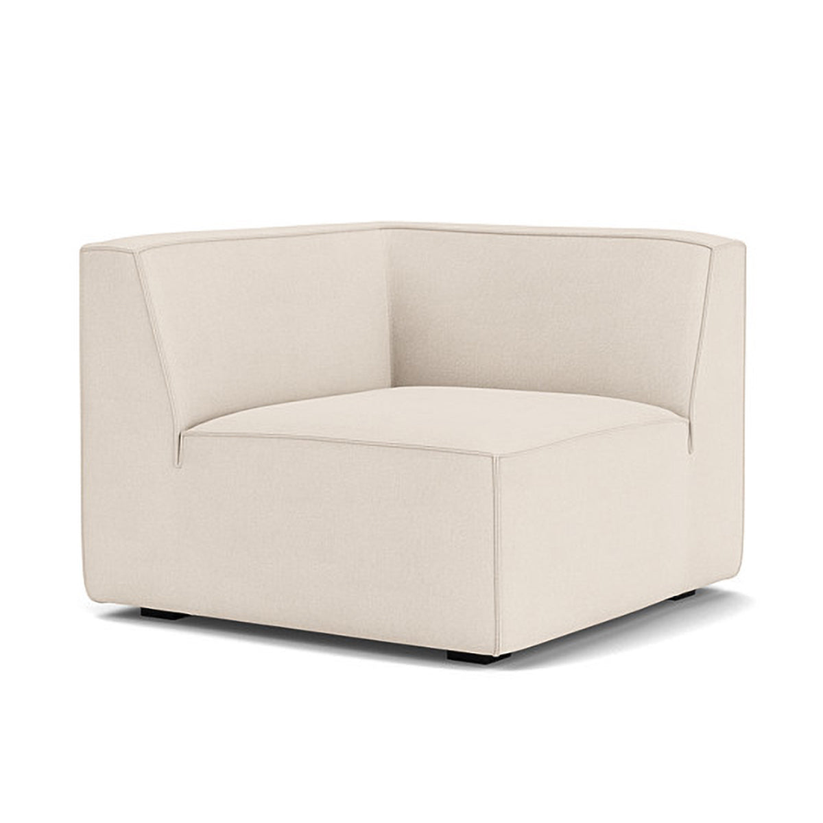 1-Seater Right Corner Modular Sofa in Durable Dane Fabric - Perfect for Small Apartments, Living Rooms & Cozy Spaces