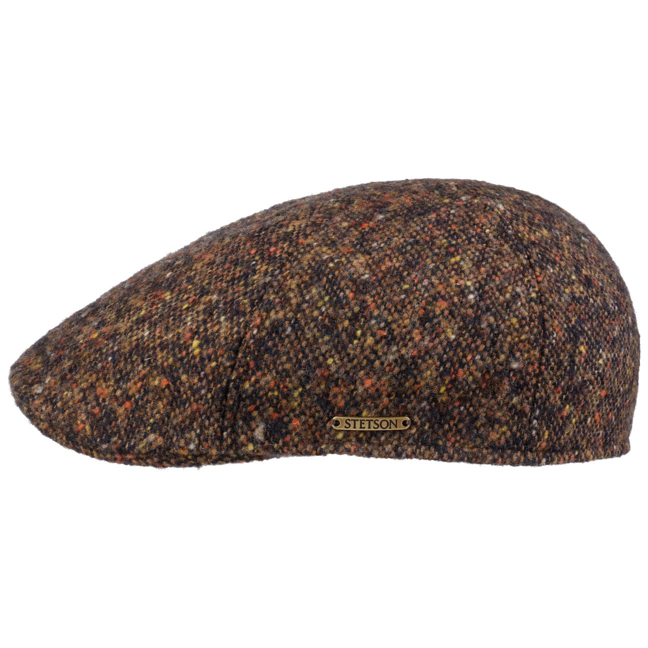 Stetson Texas Donegal Wool Flat Cap - Classic Irish Style for Men | Perfect for Outdoor Activities, Casual Wear & Winter Fashion