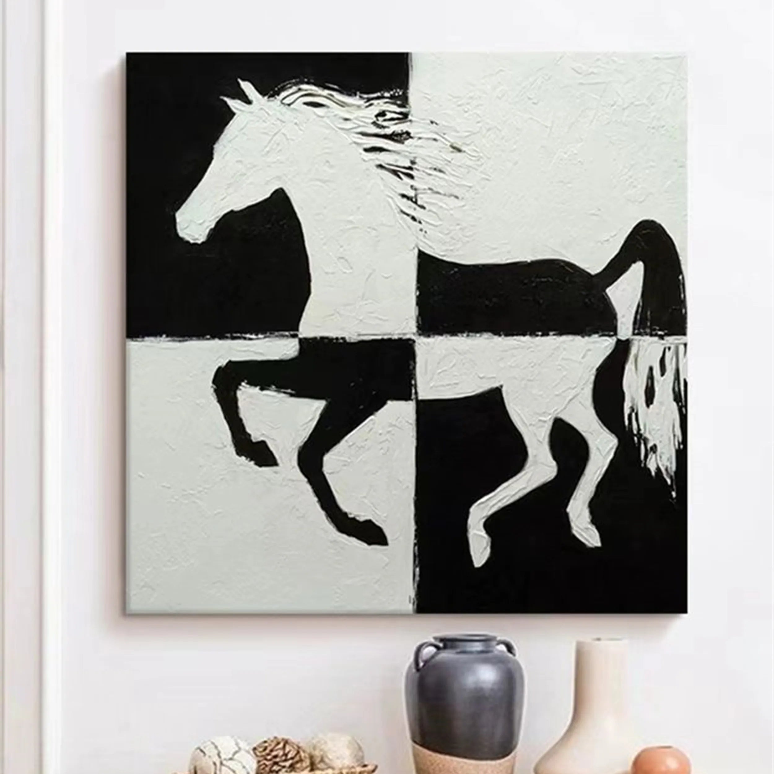 Animal Art Painting #AP031 - Handmade Wildlife Canvas Art for Home & Office Decor | Perfect for Living Room, Bedroom, or Gift