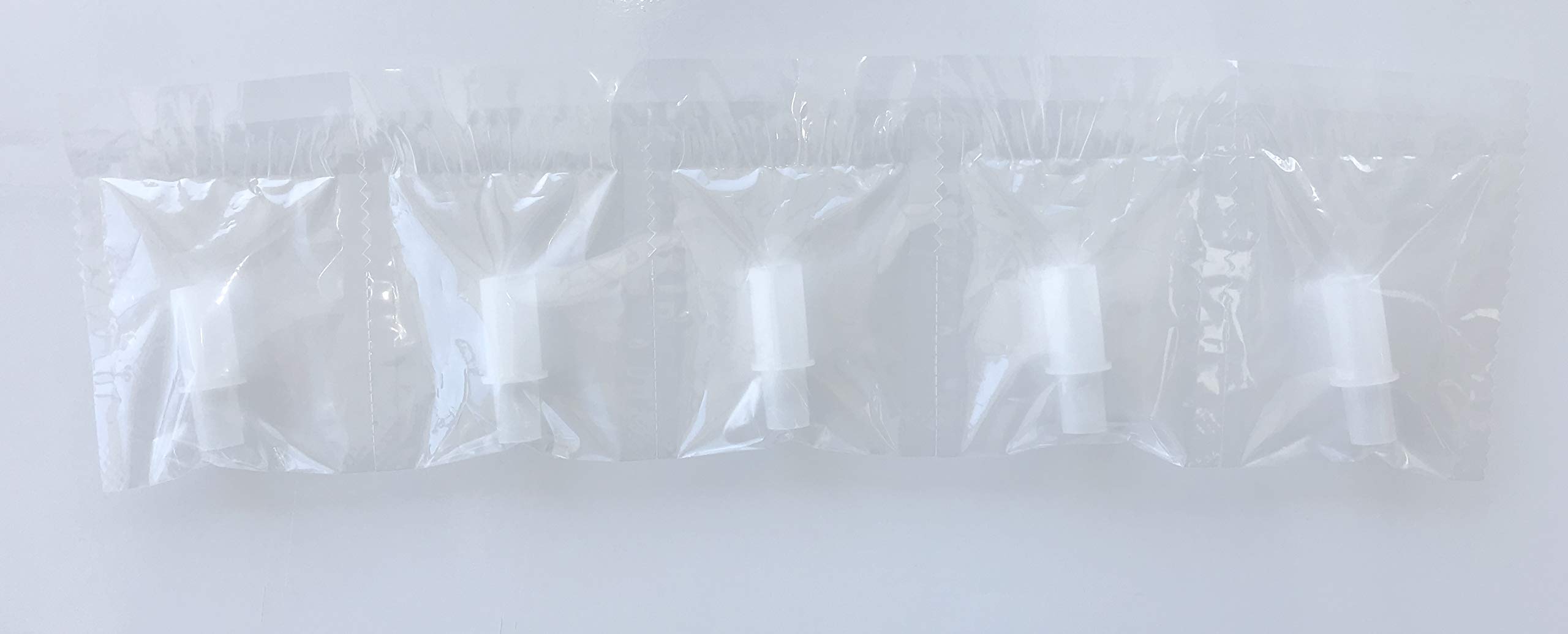 Genuine Individually-Wrapped Breathalyzer Mouthpieces with One-Way Flow Technology - Compatible with AlcoMate Revo TS200, Premium AL7000, Prestige AL6000 & Core (1000) - Hygienic Disposable Mouthpieces for Alcohol Testing at Home, Workplace or Law Enforcement Use