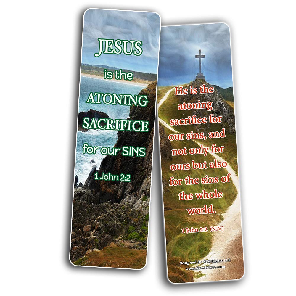 God's Love Scripture Bookmarks - 30 Pack Bible Verses for Study & Gifts