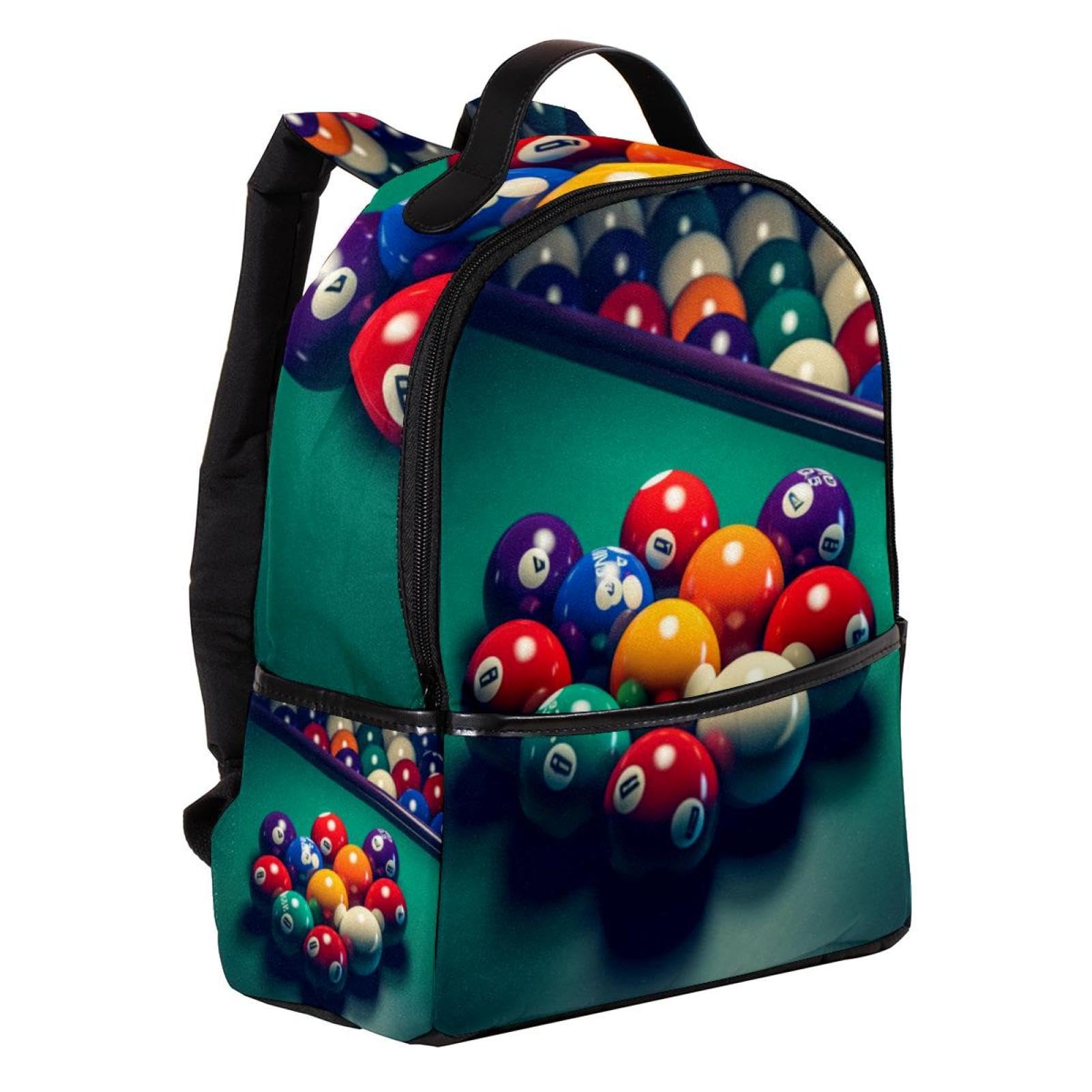 Stylish Travel Backpack for Women & Men - Durable Carry-On Backpack for Billiards, Business Trips & Outdoor Adventures