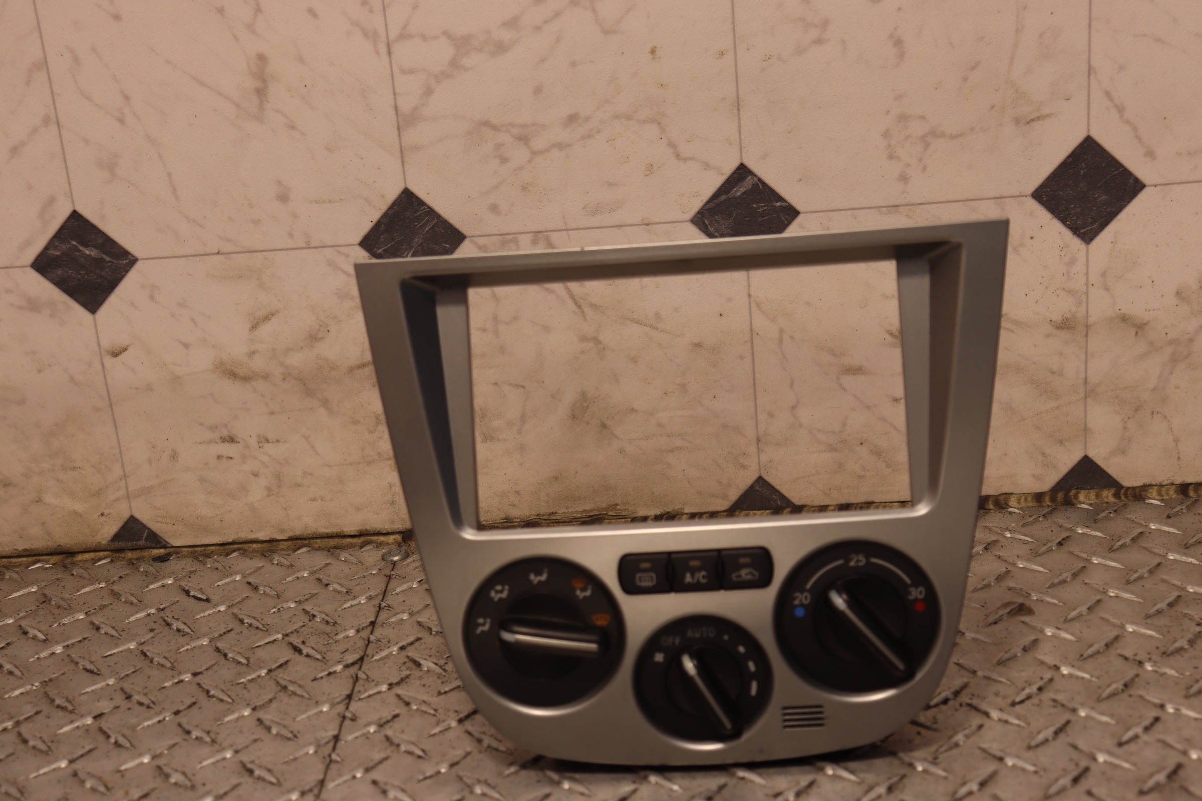 JDM 02-04 Subaru WRX Radio Bezel Climate Control OEM Replacement Part - Perfect for Car Audio Upgrades & Interior Restoration