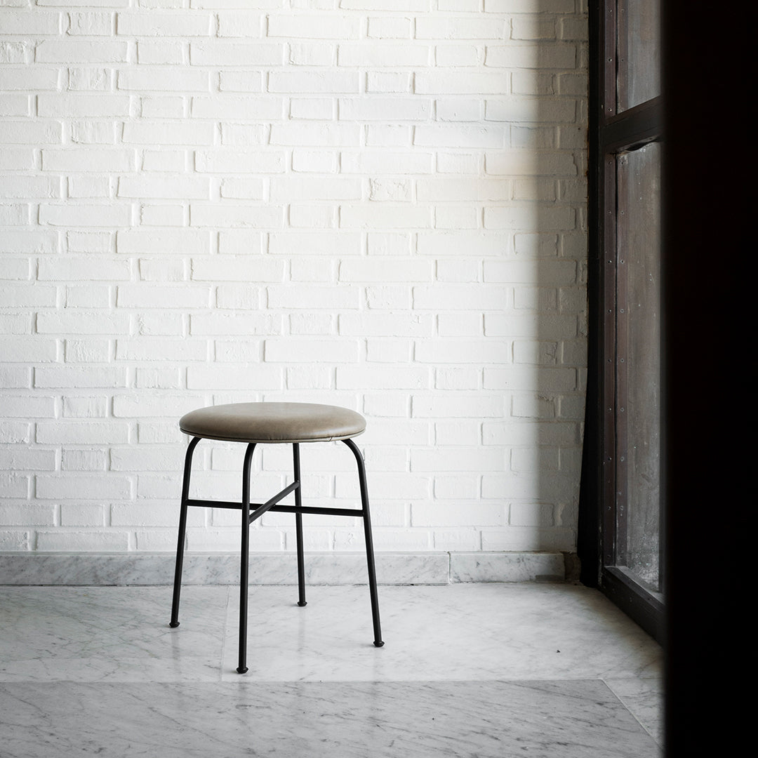 Afteroom Stool - Modern Upholstered Seat for Dining, Kitchen & Office - Comfortable & Stylish Home Furniture