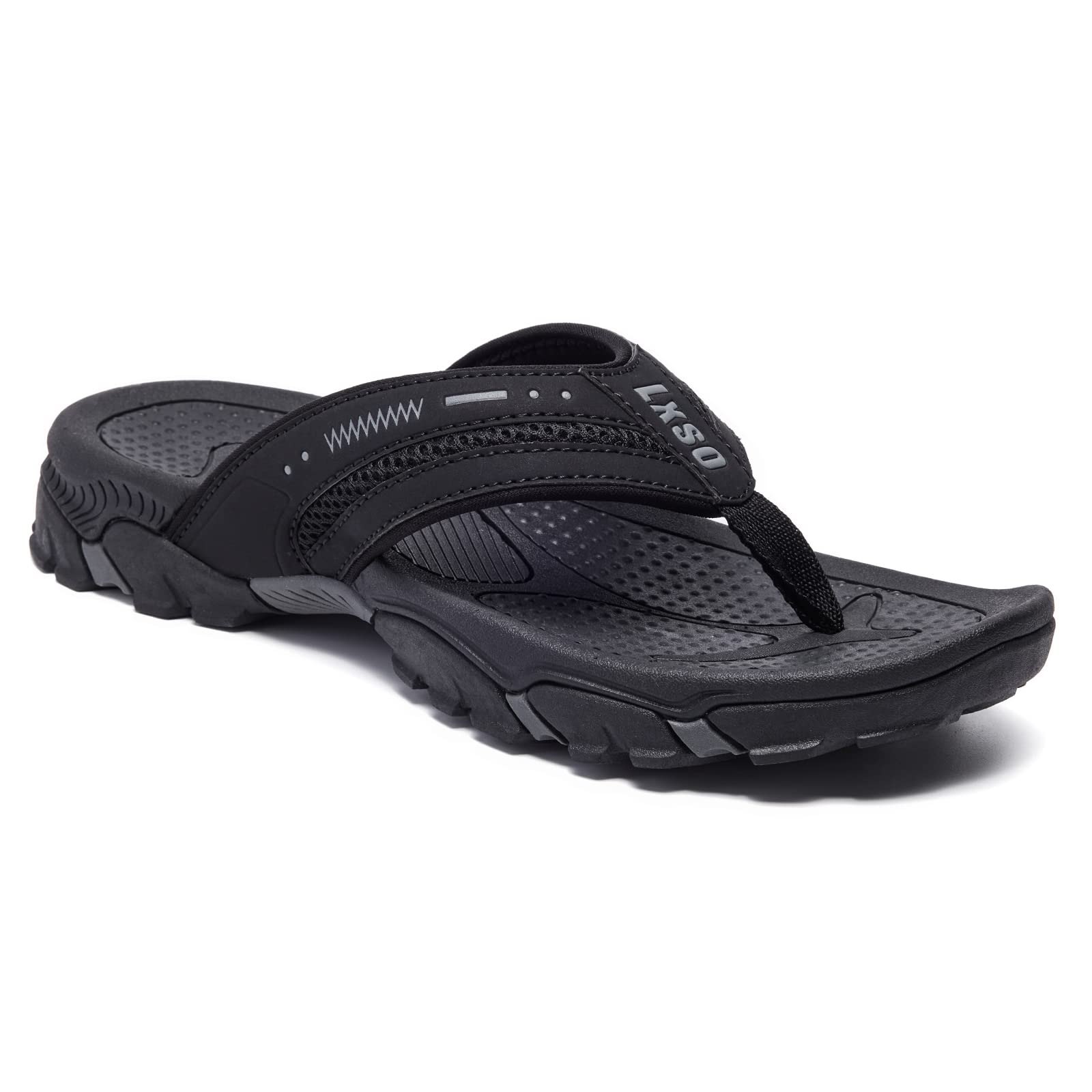 **Men's Arch Support Flip Flops - Waterproof Beach Sandals & Shower Shoes for Pool, Gym, and Travel**