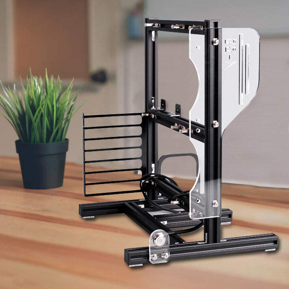 DIY Open Frame PC Test Bench - ITX (17x17cm) ATX MATX Motherboard Stand for Air & Water Cooling | Vertical Chassis for Overclocking & Heat Dissipation | Perfect for Computer Builds, Gaming Rigs & Hardware Testing