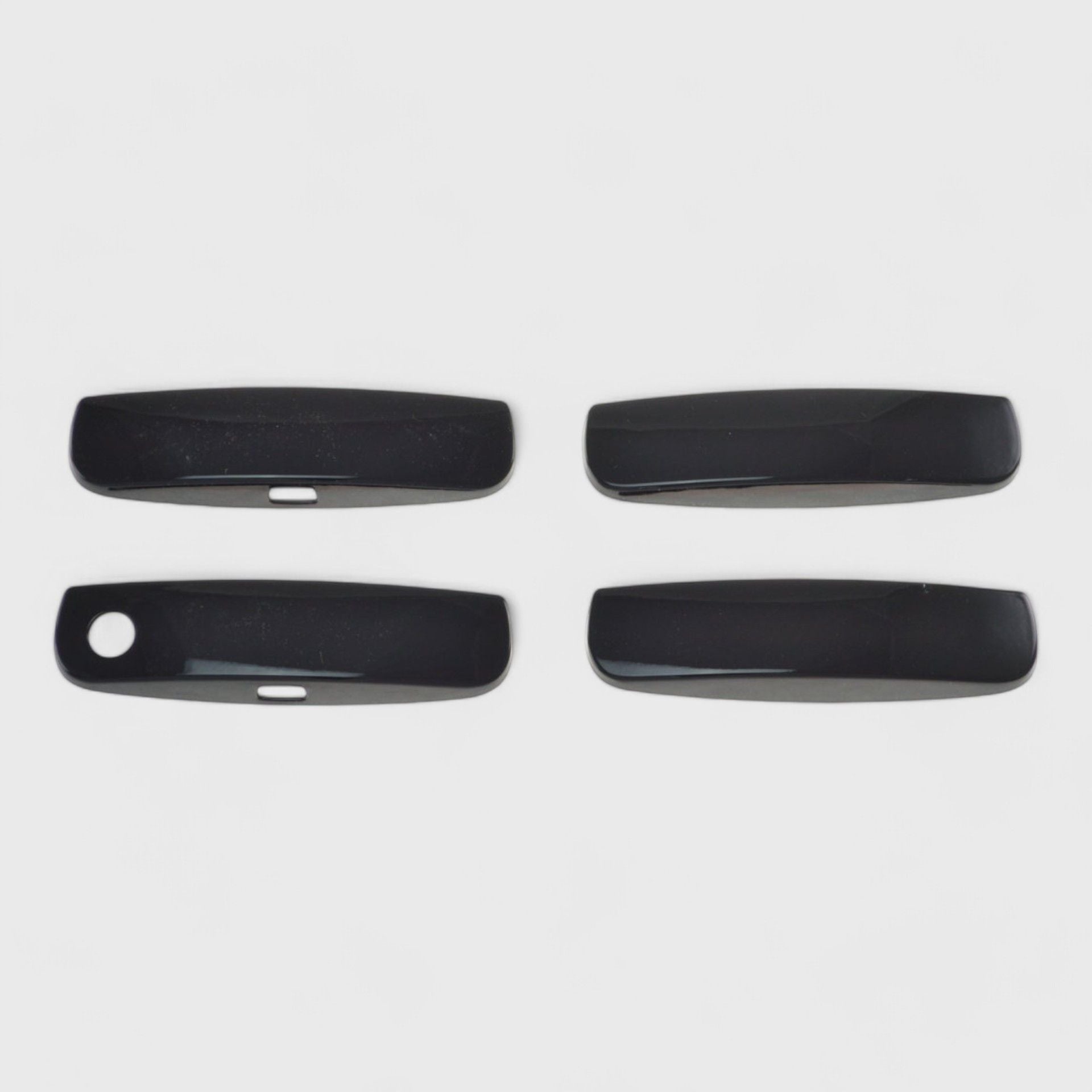 Gloss Black Chrome Delete Door Handle Cover with Smart Key - DH6186BLK | Upgrade Your Car's Style & Security | Perfect for Sedans, SUVs, and Trucks