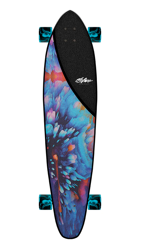 OBfive Resonate 38-Inch Longboard Skateboard for Cruising & Carving | Perfect for Commuting, Downhill & Freestyle Riding