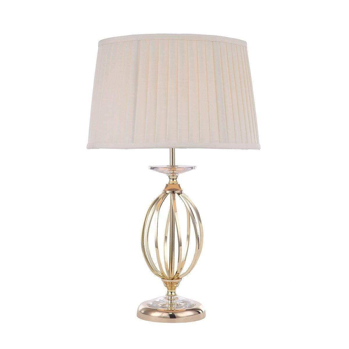 Elstead Aegean Brass Table Lamp - Vintage Style Desk Light for Living Room, Bedroom, or Office - Damaged Box Included - Perfect for Home Decor and Ambient Lighting
