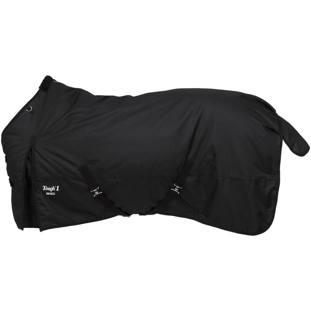 Tough1 1200D Turnout Blanket for Horses - Heavy Duty Waterproof Winter Horse Blanket for Stable & Outdoor Riding | Cold Weather Protection & Comfort